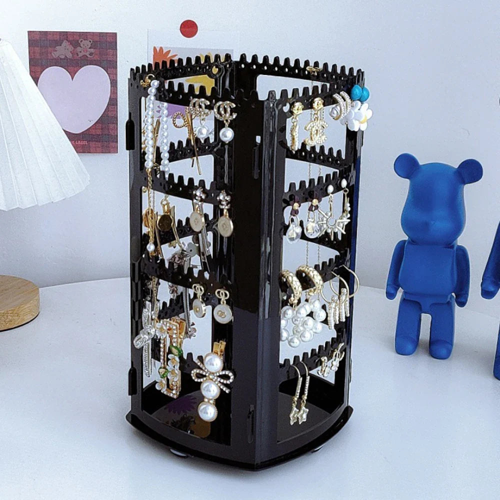 360 Degree Rotating Jewelry Storage Box