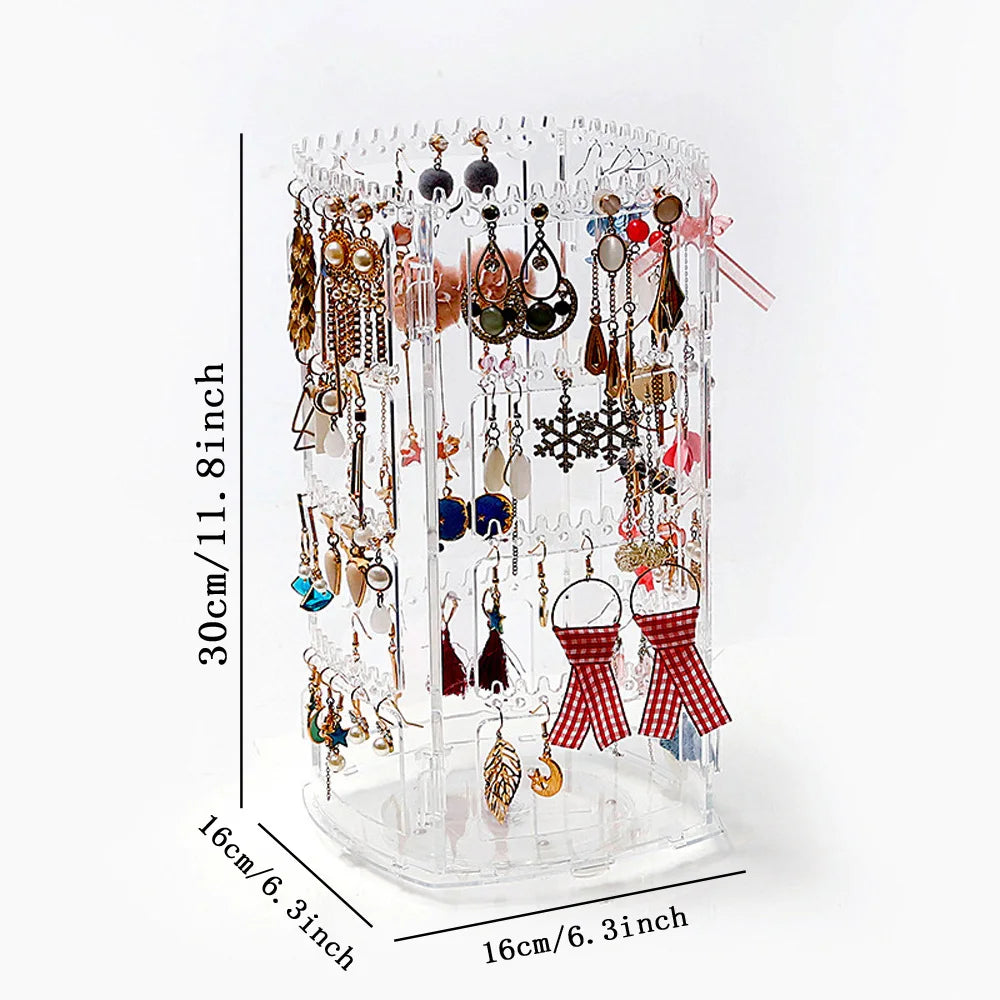 360 Degree Rotating Jewelry Storage Box