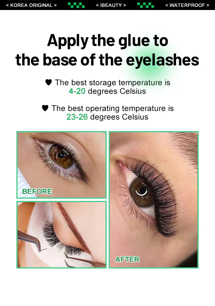 Super Glue Fast Drying Eyelash Extensions IB Green Ultra Super Glue