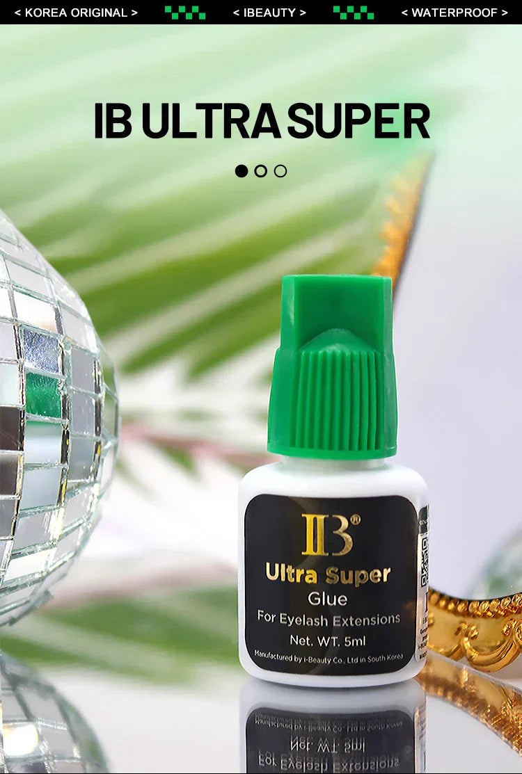 Super Glue Fast Drying Eyelash Extensions IB Green Ultra Super Glue