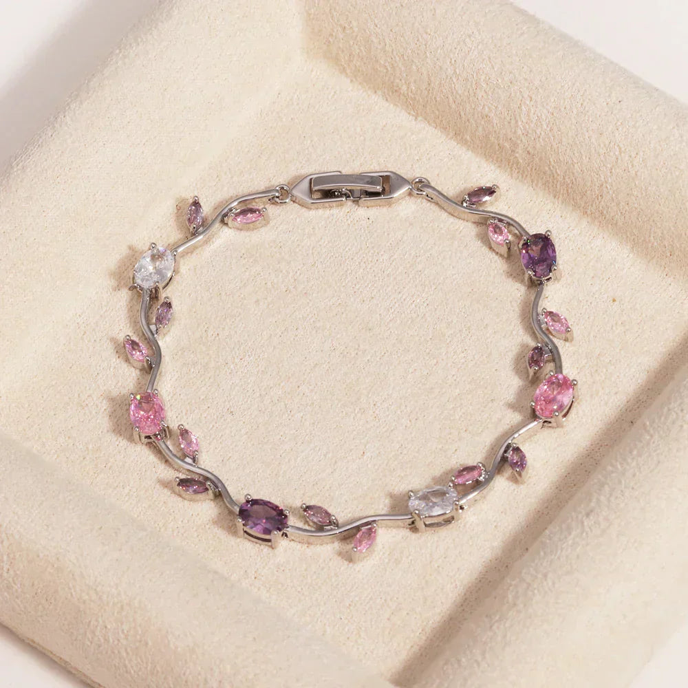 Elegant Leaf Cubic Zirconia
