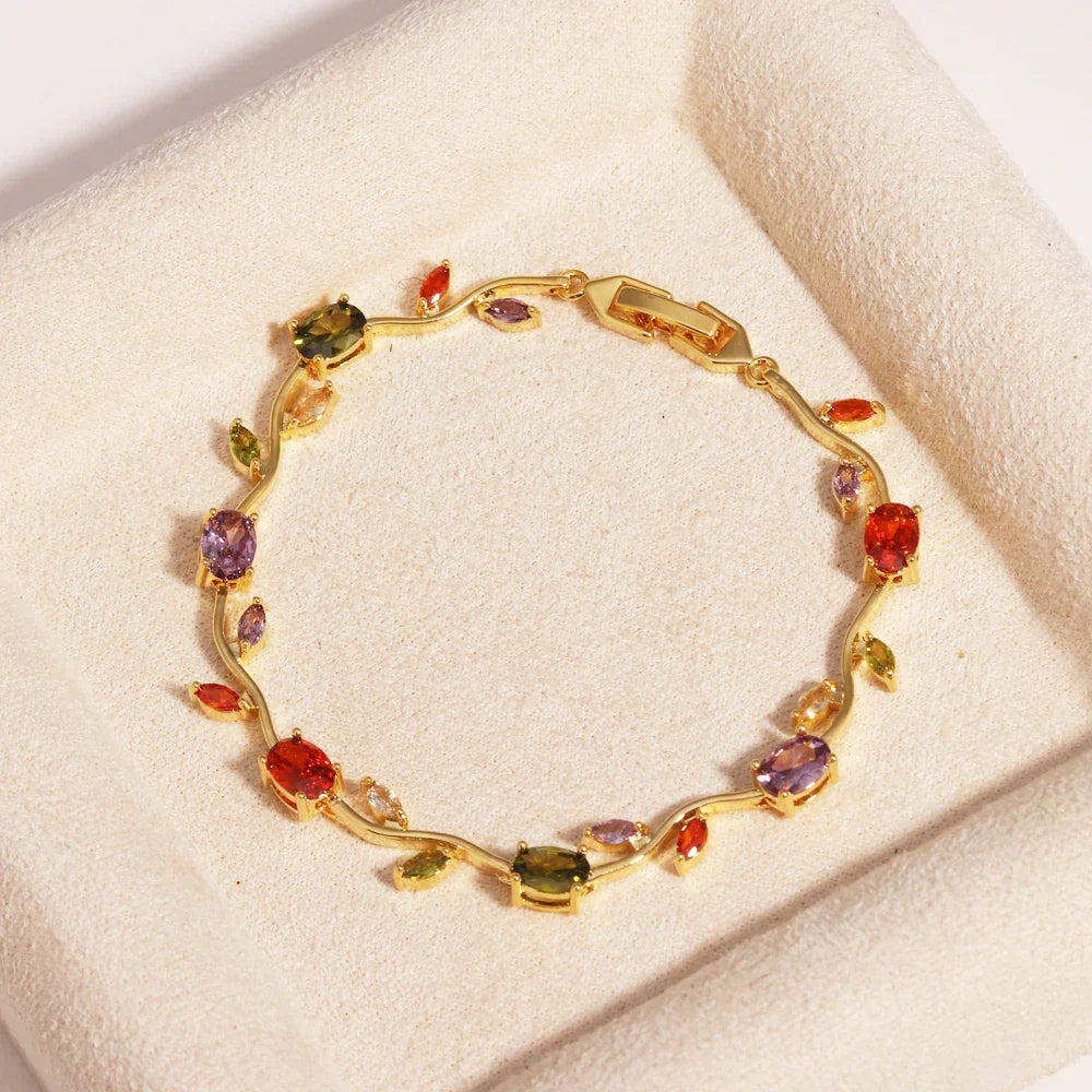 Elegant Leaf Cubic Zirconia