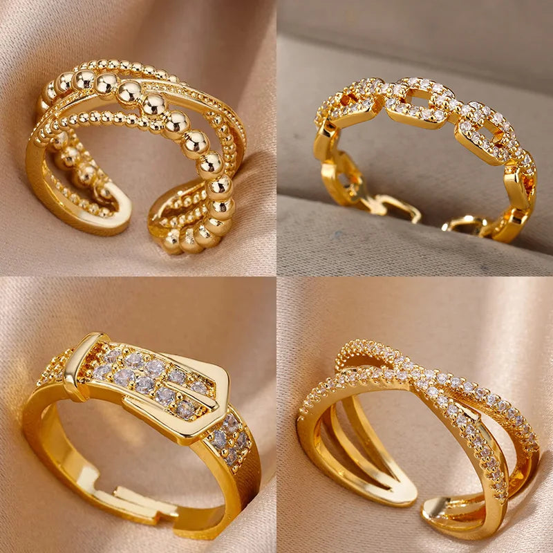 Stainless Steel Belt Rings