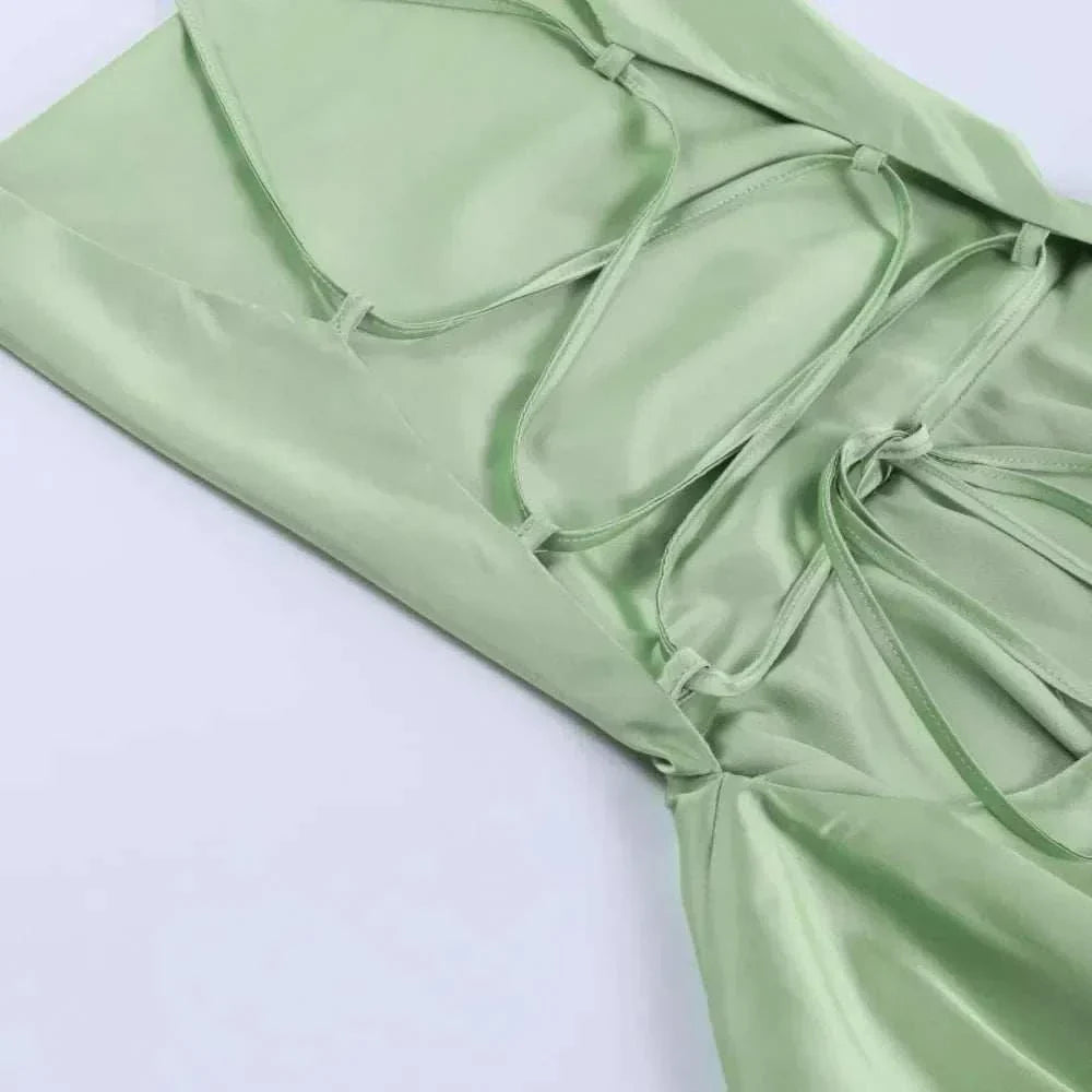 Summer New Popular European and American Style Mini Dress Women