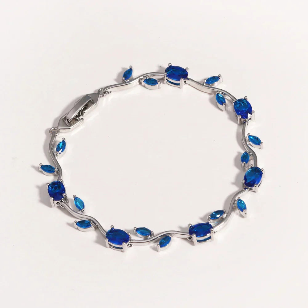 Elegant Leaf Cubic Zirconia