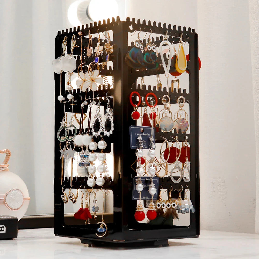 360 Degree Rotating Jewelry Storage Box