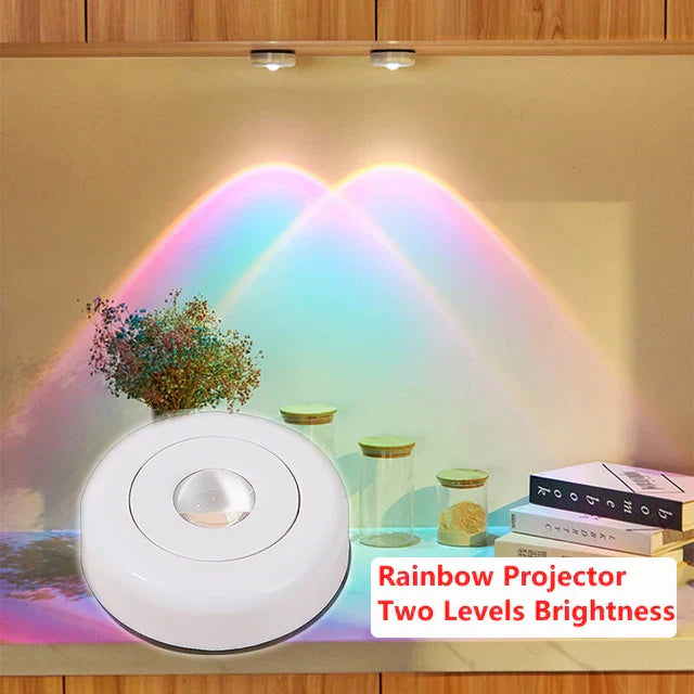 Bedroom Decor Lights Cabinet Ambient Night Light Touch Sunset Lamp